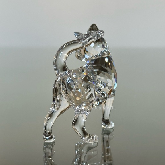 SOLD - Swarovski Crystal The Peaceful Countryside Mother Cat Standing 861914 - Picture 7 of 11